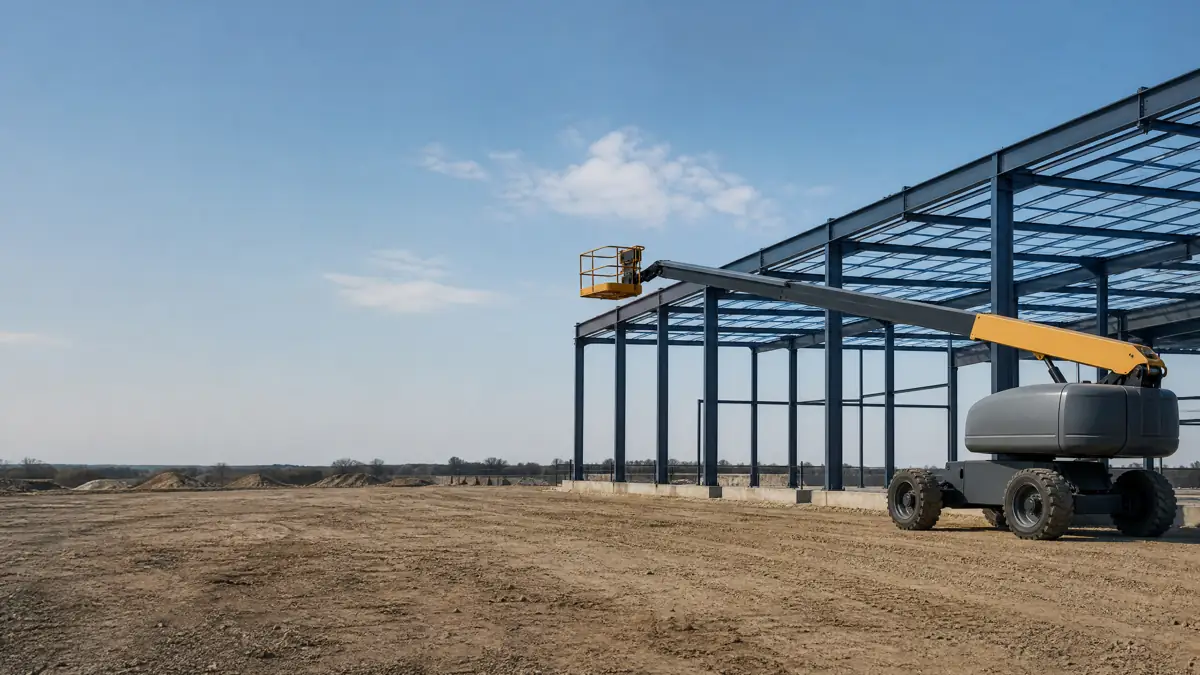 Rough Terrain Scissor Lifts jobsite access in Winston-Salem